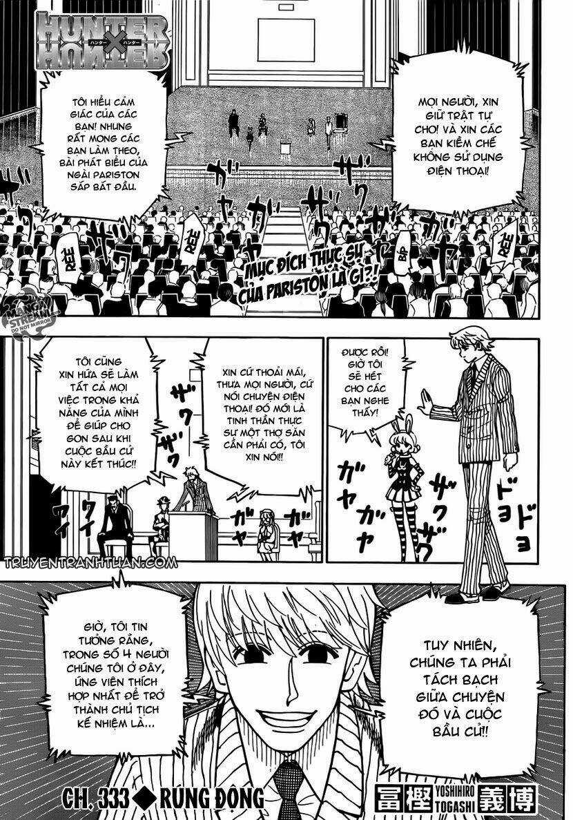 Thế Giới Thợ Săn Chapter 333 trang 0
