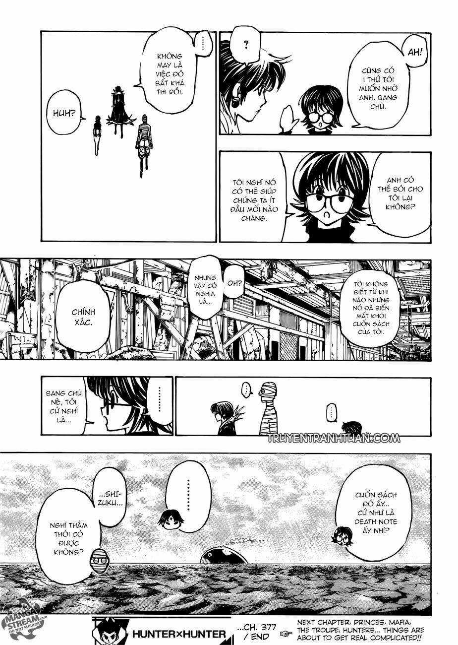 Thế Giới Thợ Săn Chapter 377 trang 17