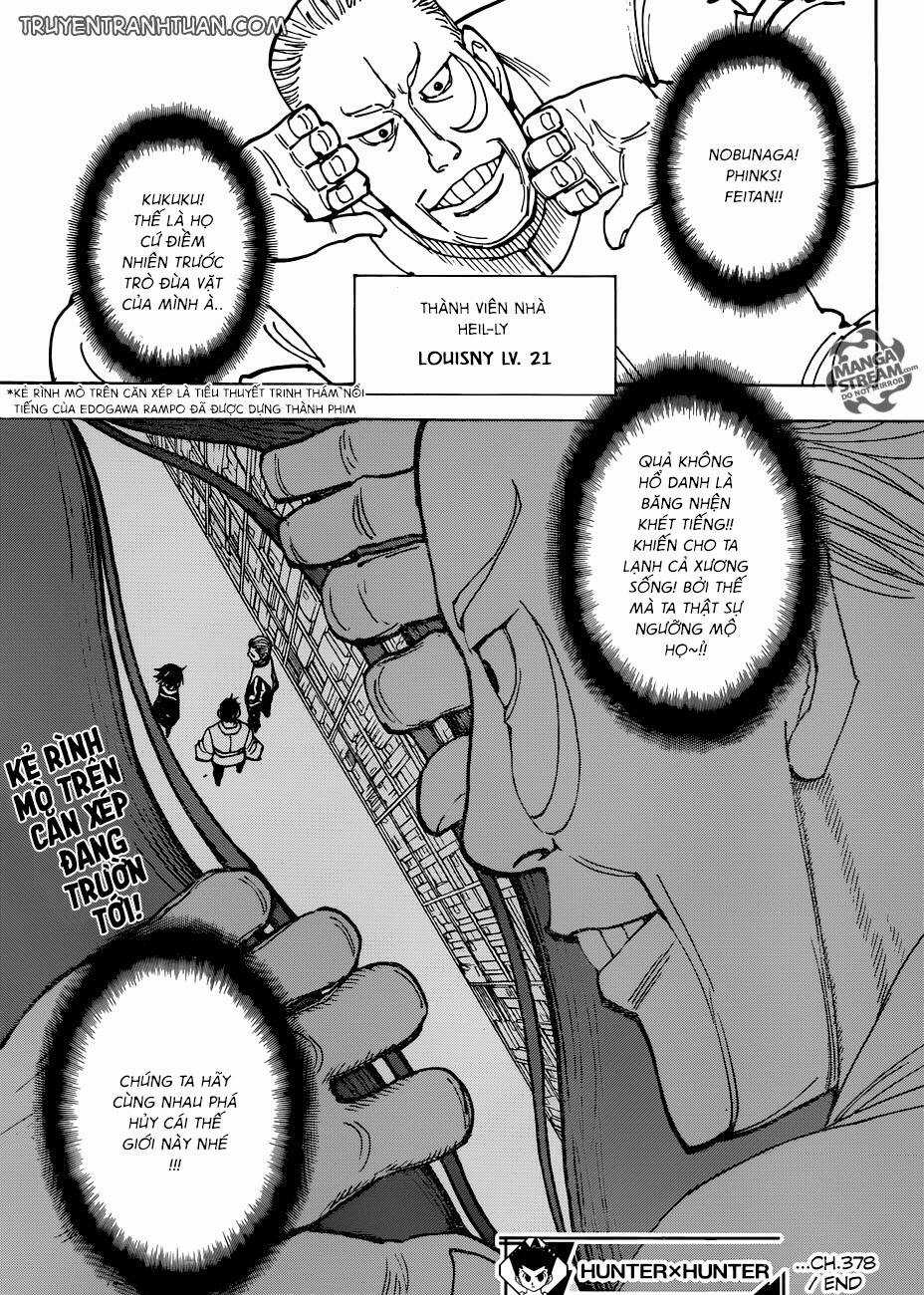 Thế Giới Thợ Săn Chapter 378 trang 19