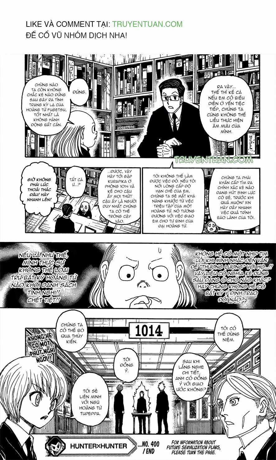 Thế Giới Thợ Săn Chapter 400 trang 19