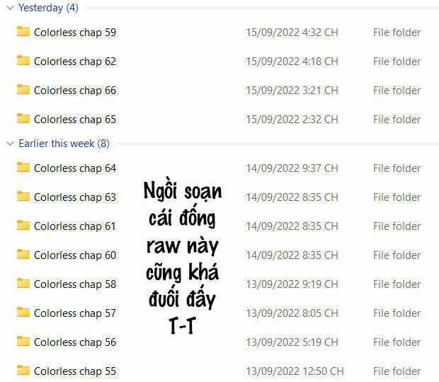 Thế Giới Vô Sắc Chapter 41 trang 20