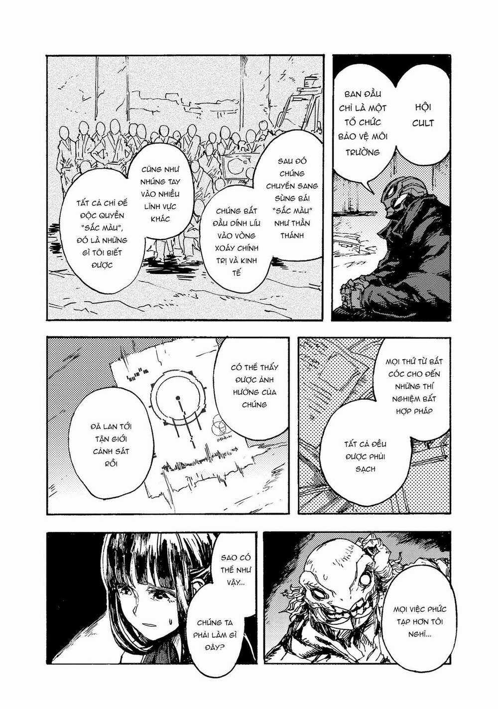 Thế Giới Vô Sắc Chapter 7 trang 12