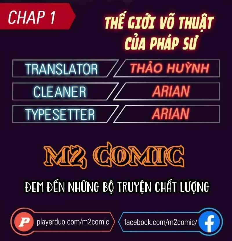 Thế Giới Võ Thuật Của Pháp Sư Chapter 1 trang 1