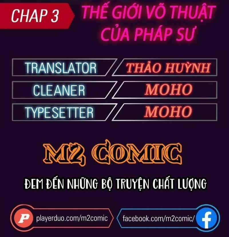 Thế Giới Võ Thuật Của Pháp Sư Chapter 3 trang 1