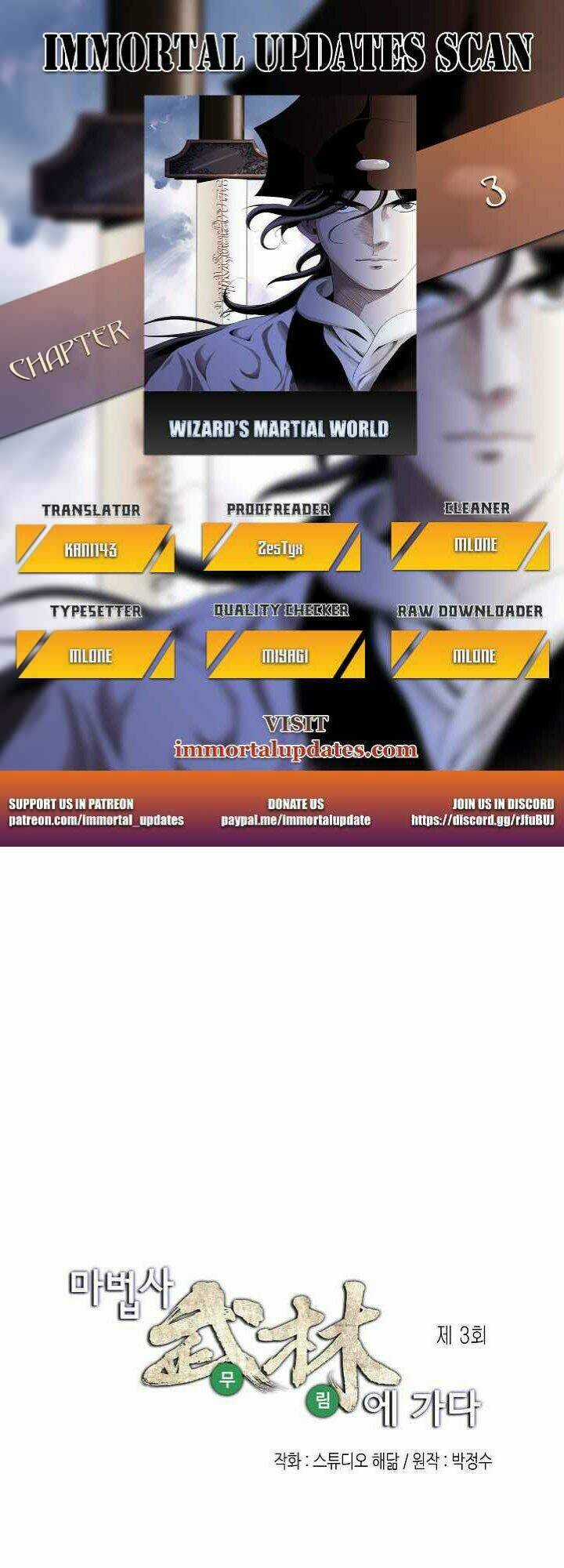 Thế Giới Võ Thuật Của Pháp Sư Chapter 3 trang 2