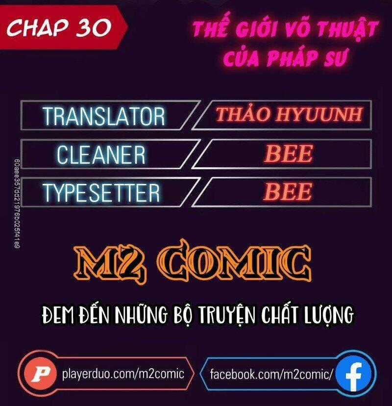 Thế Giới Võ Thuật Của Pháp Sư Chapter 30 trang 1
