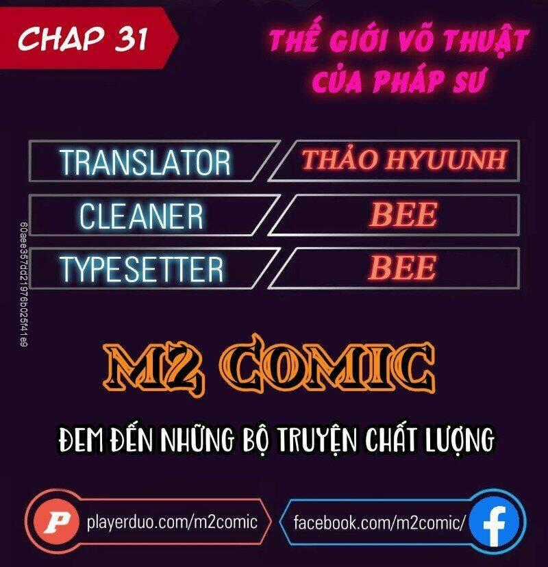 Thế Giới Võ Thuật Của Pháp Sư Chapter 31 trang 1