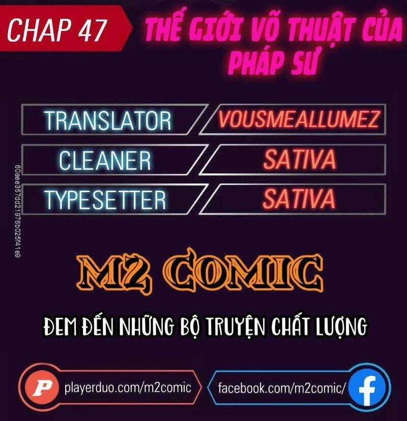 Thế Giới Võ Thuật Của Pháp Sư Chapter 47 trang 1