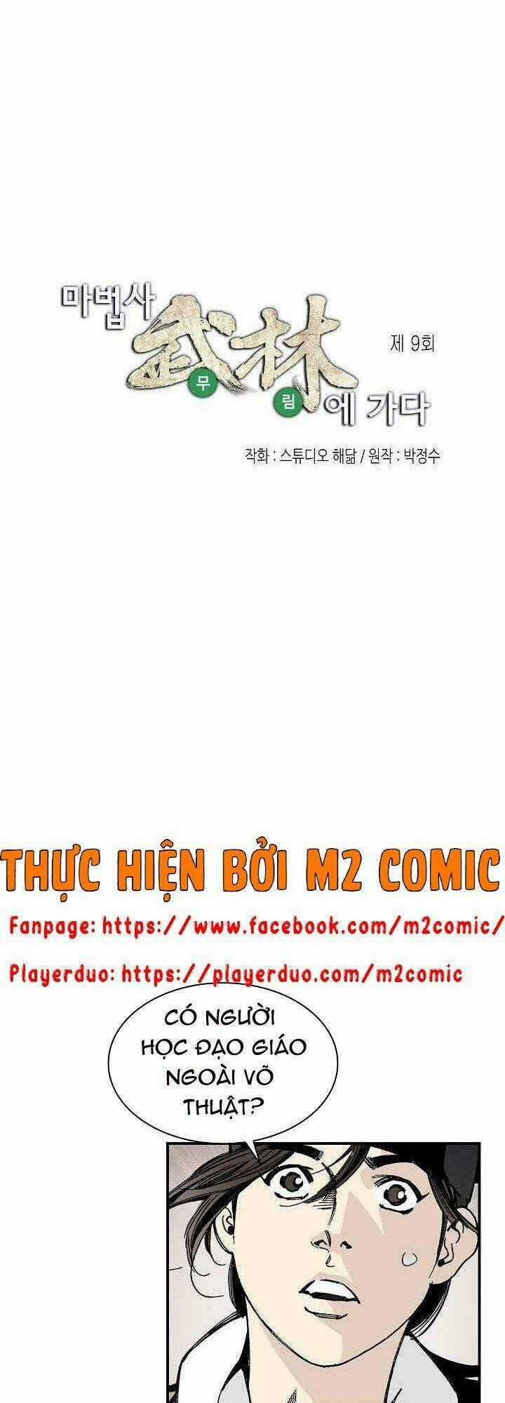 Thế Giới Võ Thuật Của Pháp Sư Chapter 9 trang 1
