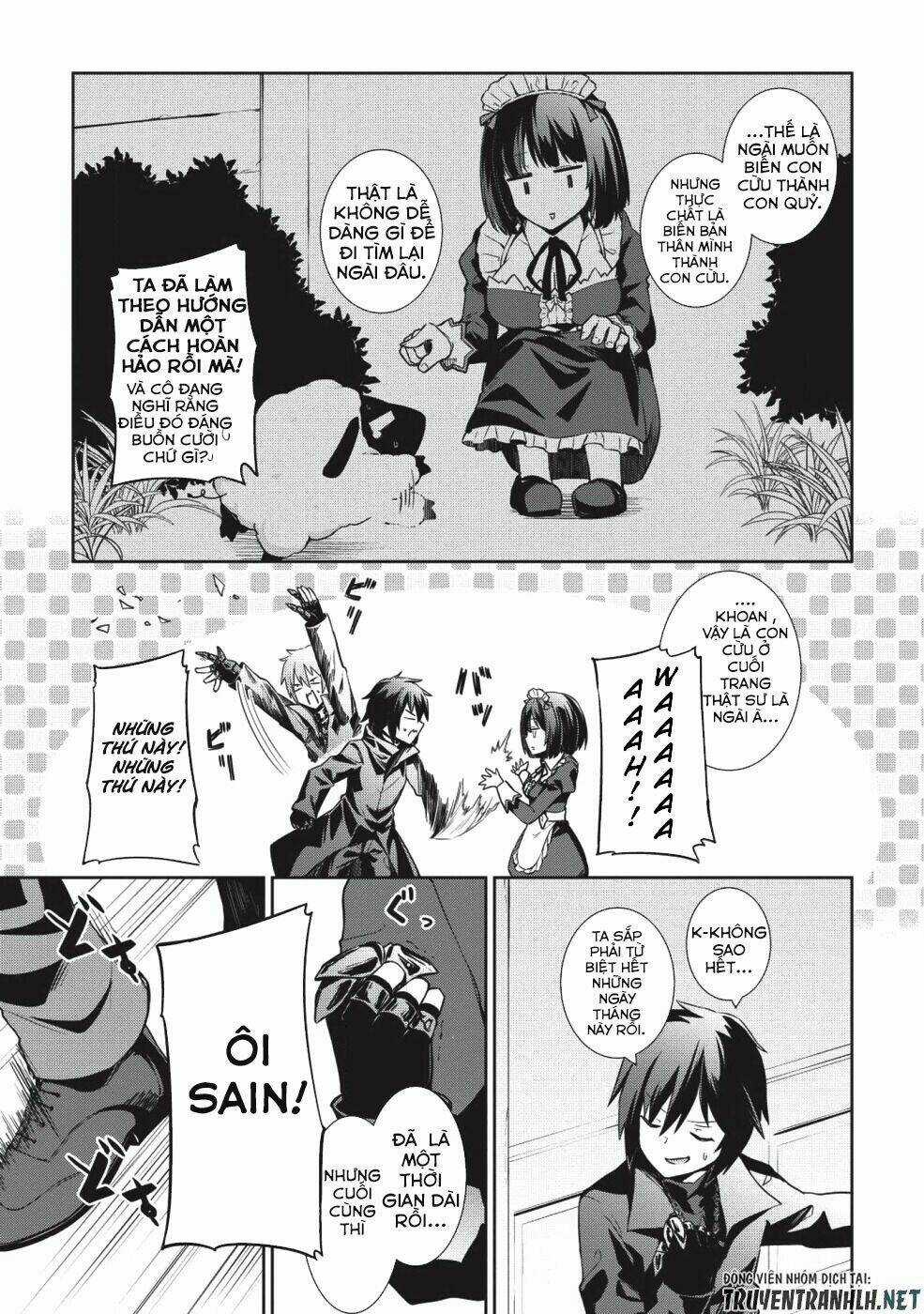 The Holy Knight's Dark Road Chapter 1 trang 12