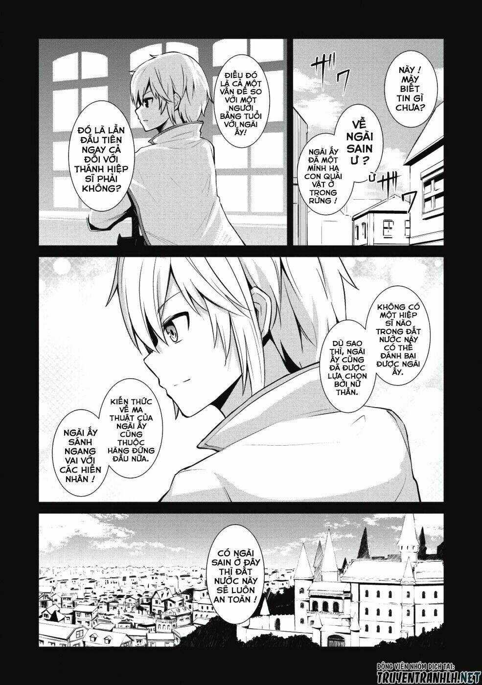 The Holy Knight's Dark Road Chapter 1 trang 4