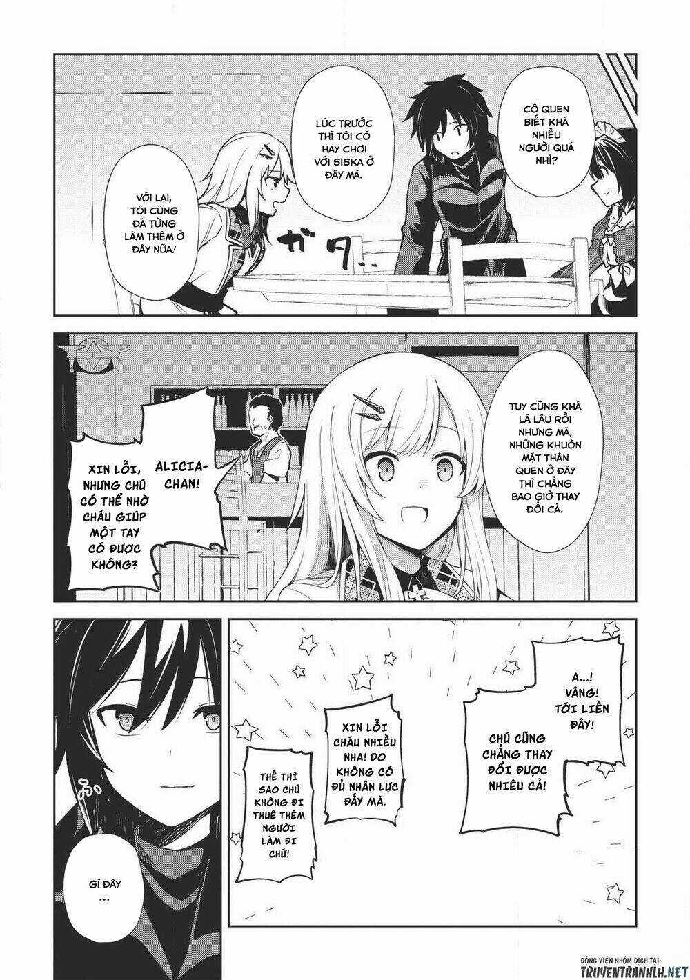 The Holy Knight's Dark Road Chapter 7 trang 8