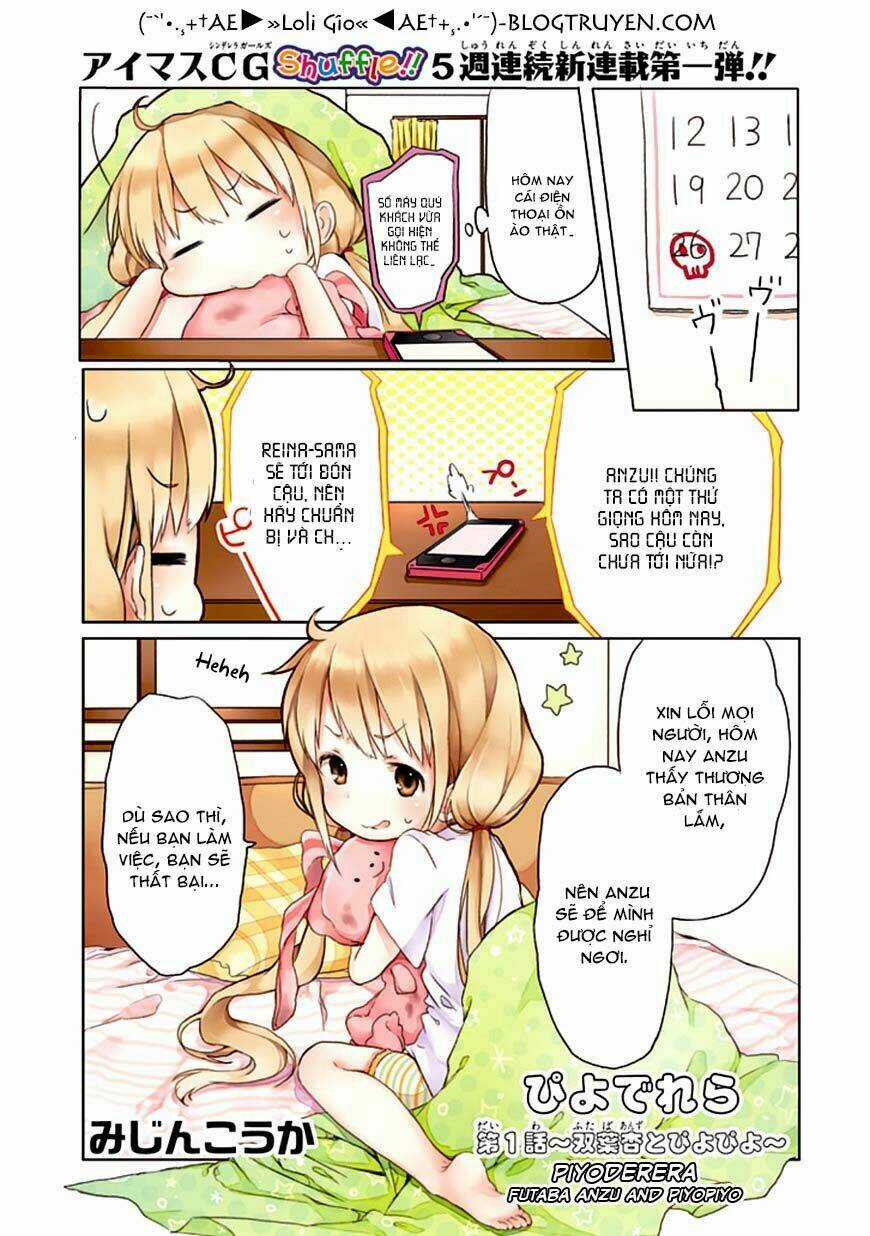 The Idolm@Ster Cinderella Girls Shuffle!! - Piyoderera Chapter 1 trang 2