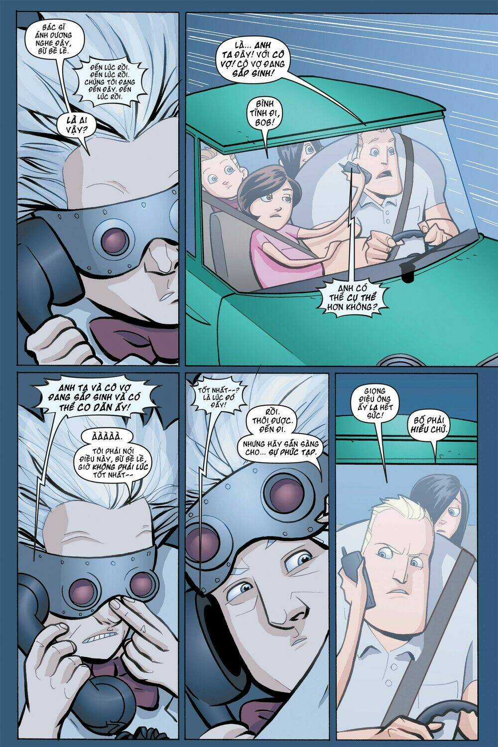 The Incredibles | Gia Đình Siêu Nhân Chapter 1 trang 8