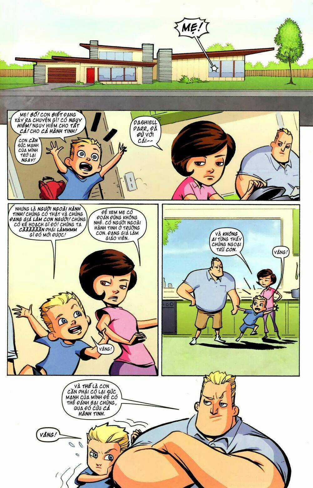 The Incredibles | Gia Đình Siêu Nhân Chapter 10 trang 8