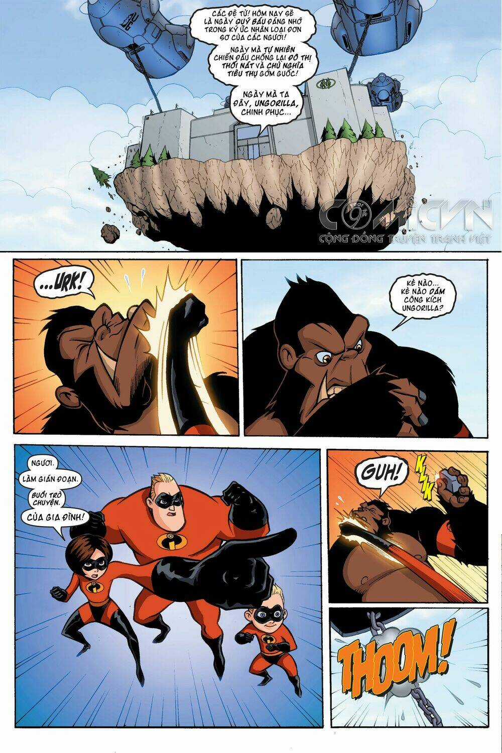 The Incredibles | Gia Đình Siêu Nhân Chapter 3 trang 4