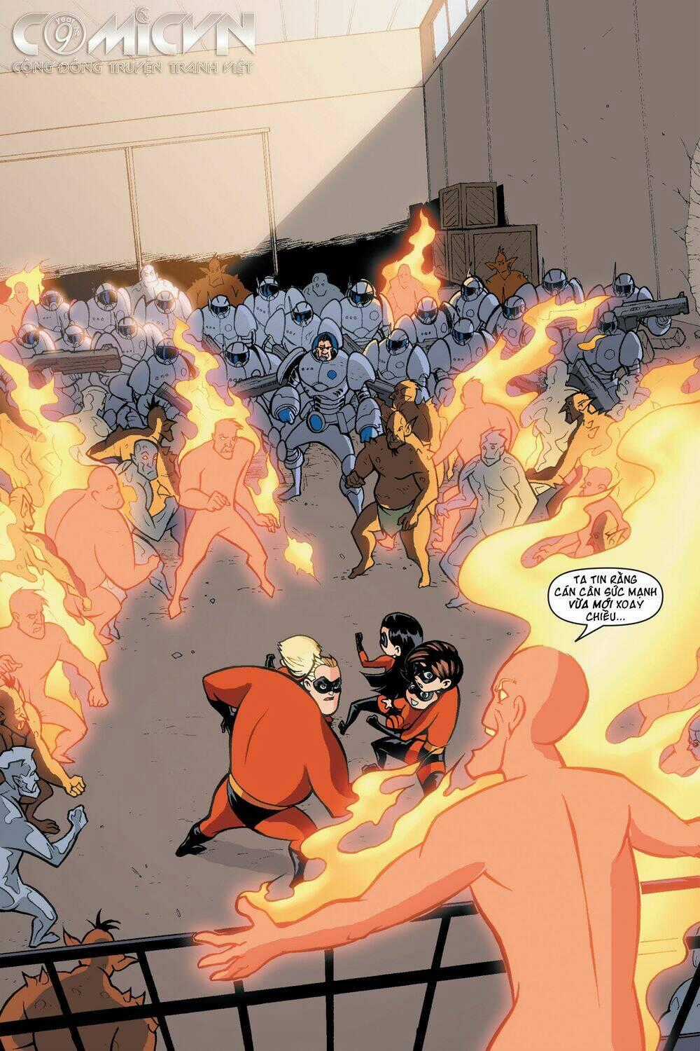 The Incredibles | Gia Đình Siêu Nhân Chapter 4 trang 12