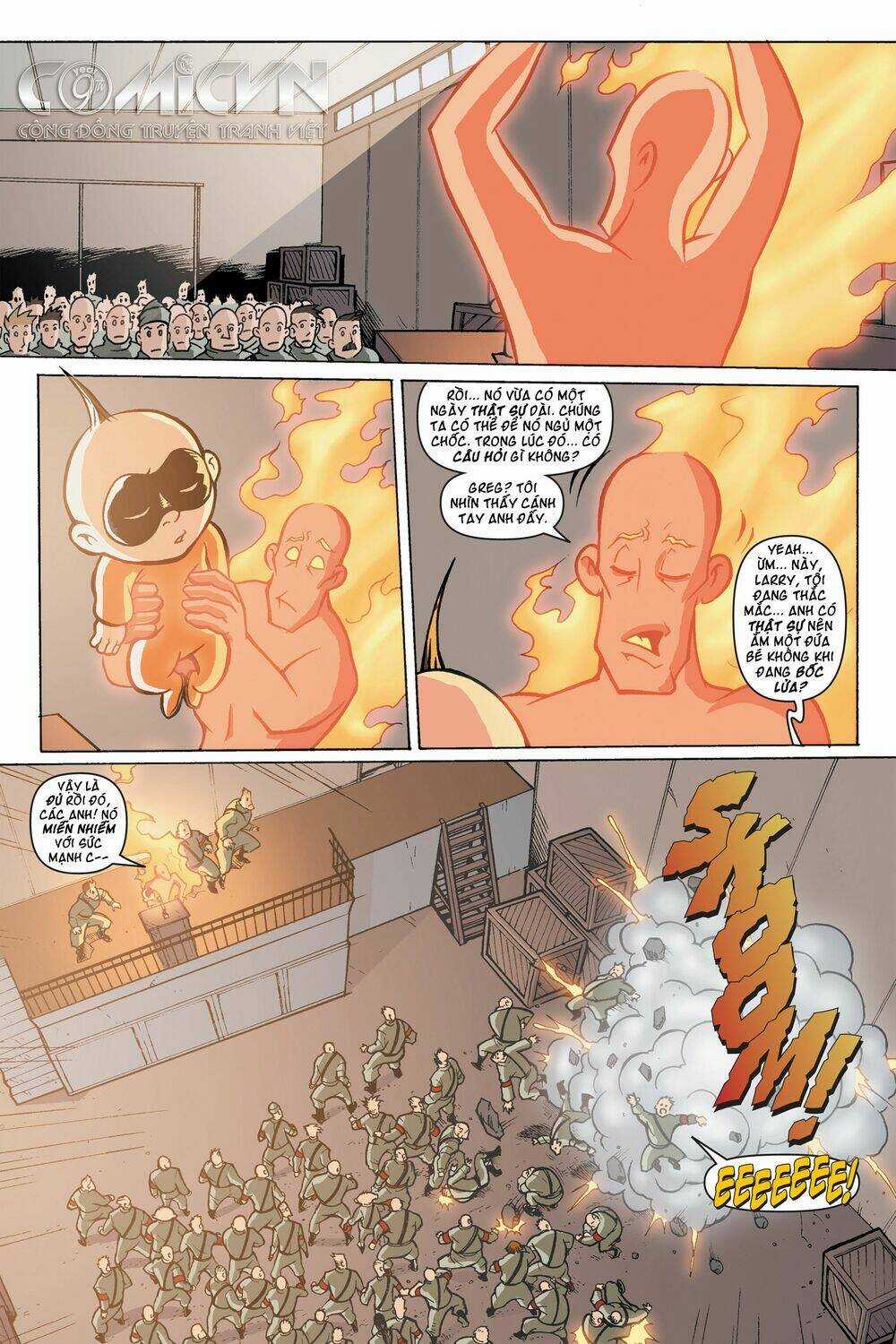 The Incredibles | Gia Đình Siêu Nhân Chapter 4 trang 7