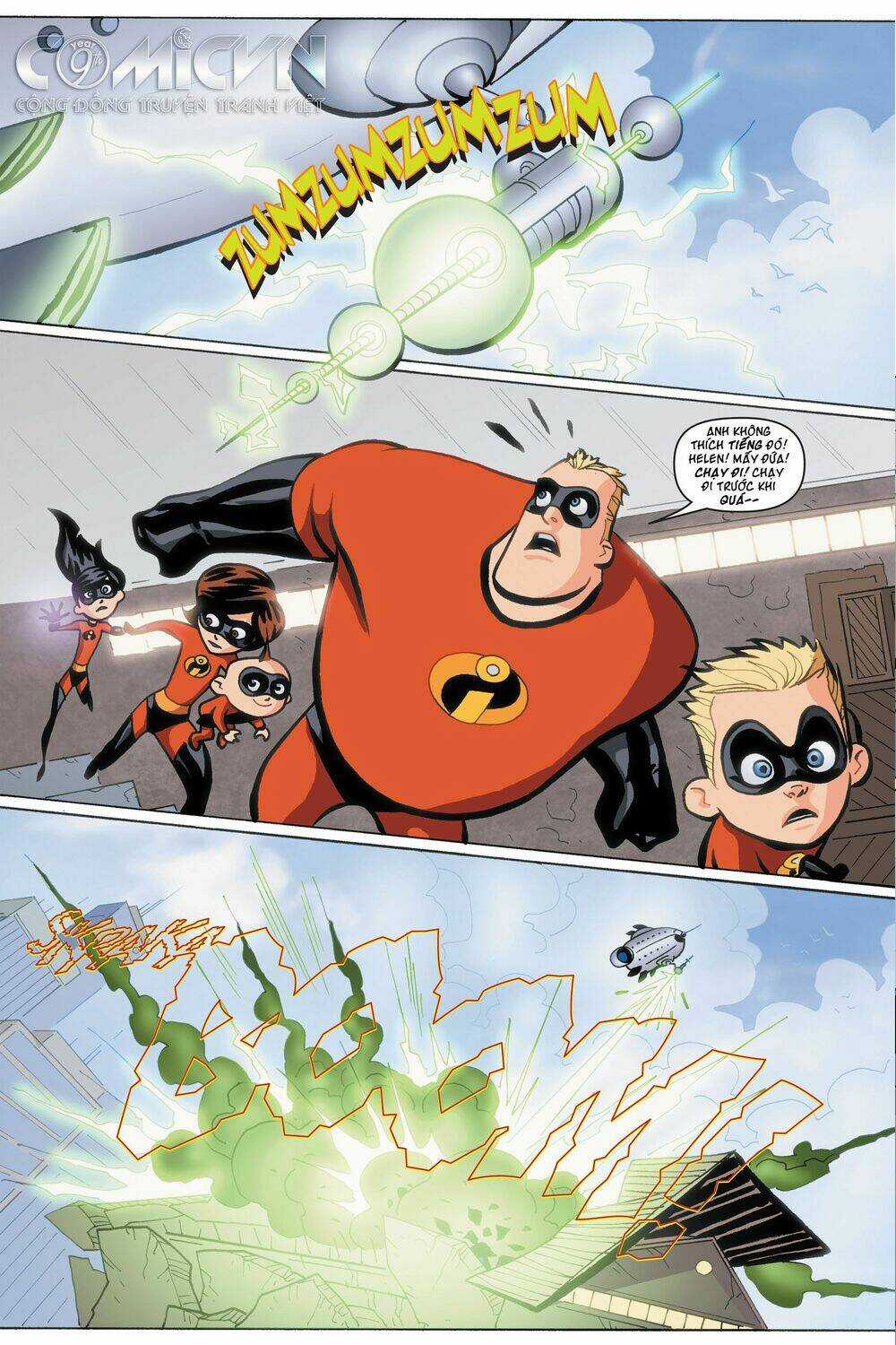 The Incredibles | Gia Đình Siêu Nhân Chapter 5 trang 6