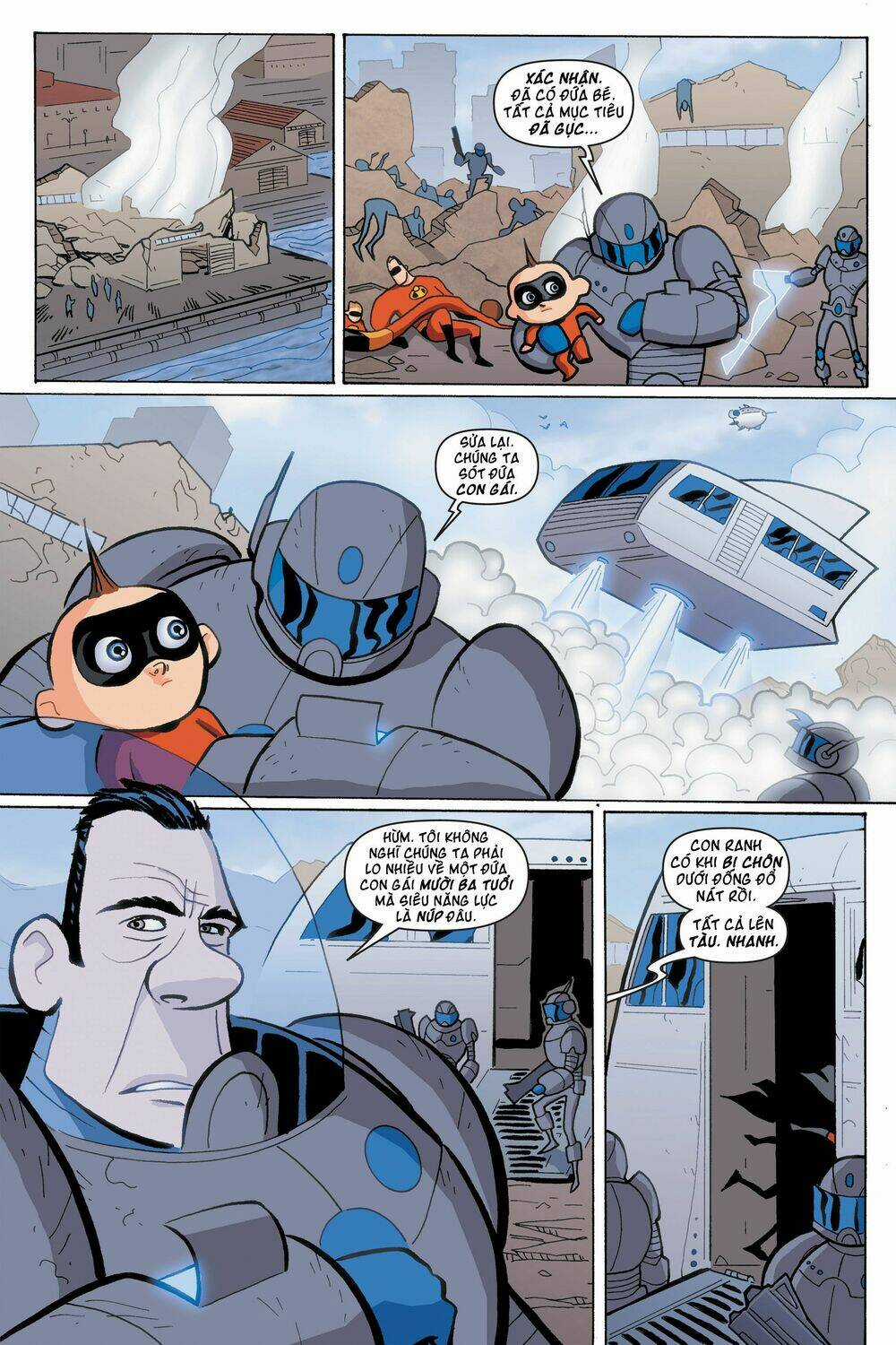 The Incredibles | Gia Đình Siêu Nhân Chapter 5 trang 7