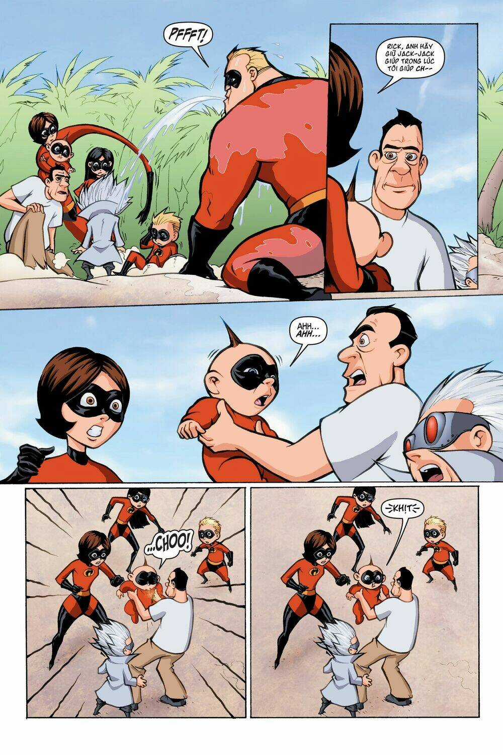 The Incredibles | Gia Đình Siêu Nhân Chapter 7 trang 4