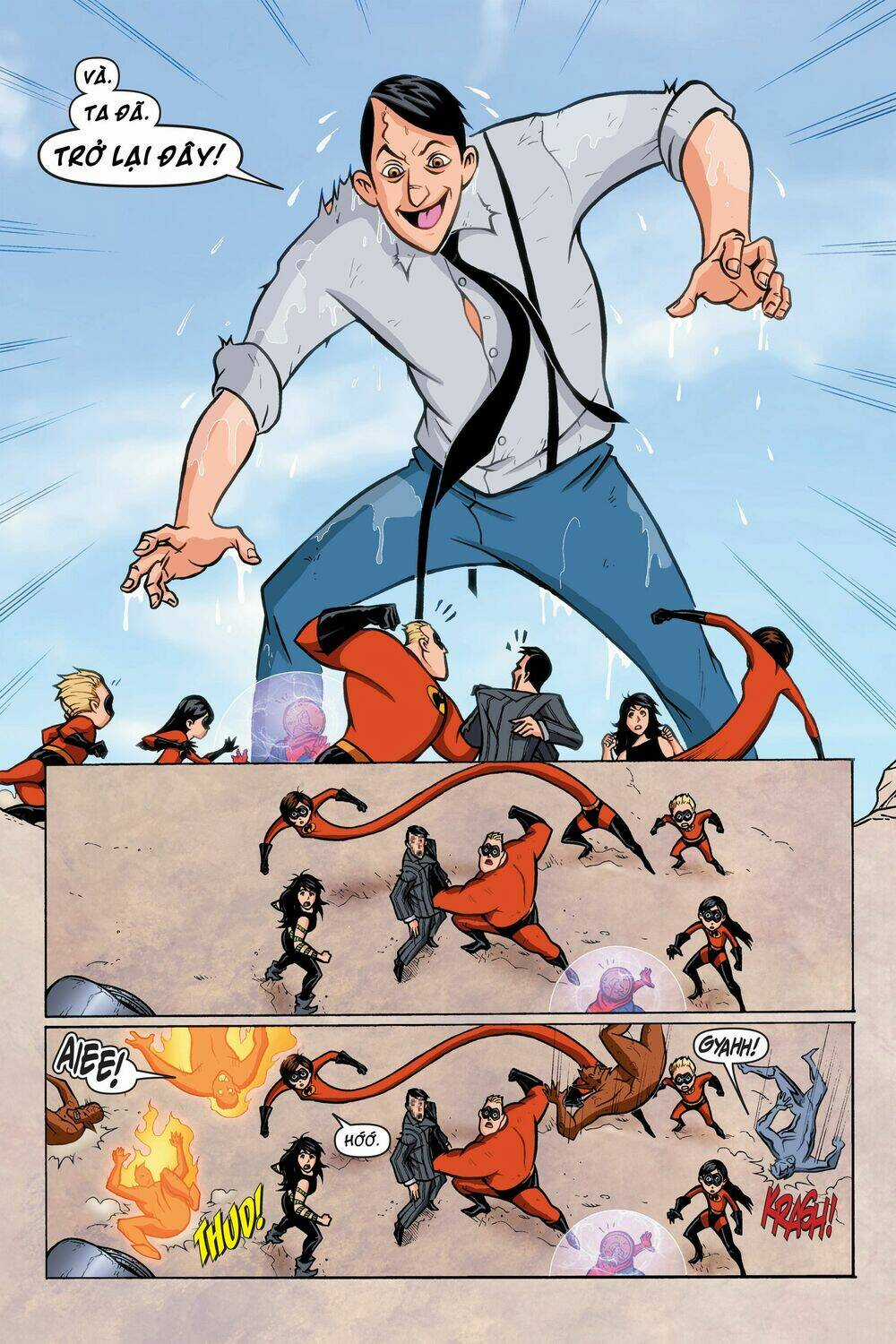 The Incredibles | Gia Đình Siêu Nhân Chapter 7 trang 8