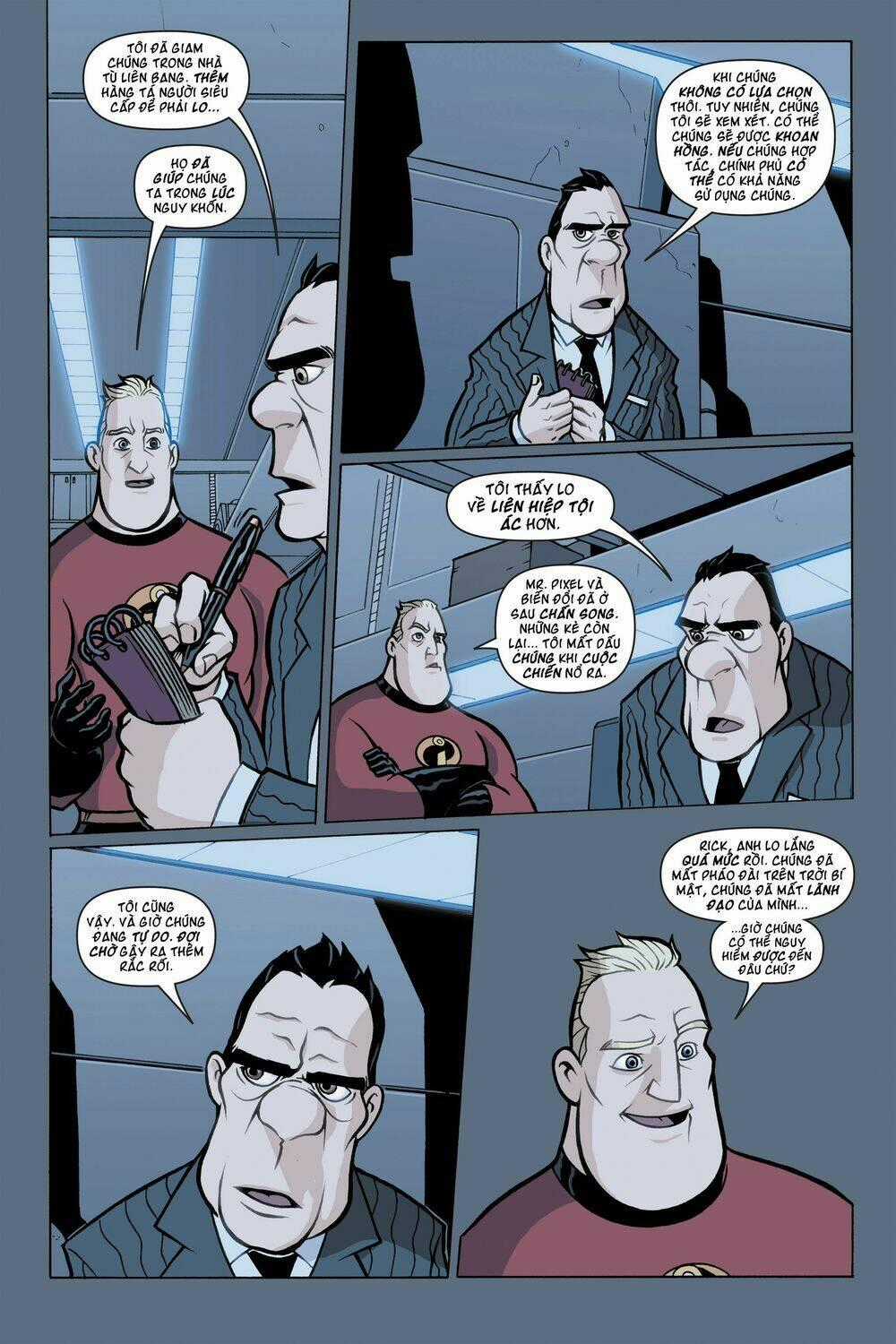 The Incredibles | Gia Đình Siêu Nhân Chapter 8 trang 10