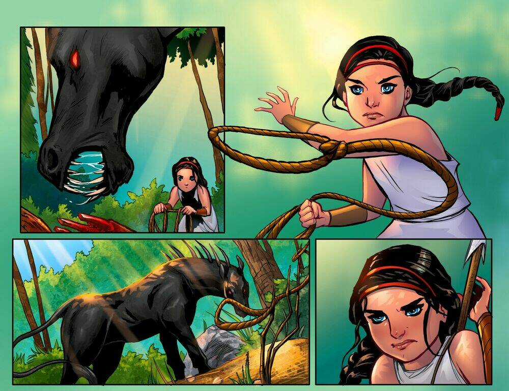 The Legend Of Wonder Woman Chapter 10 trang 7