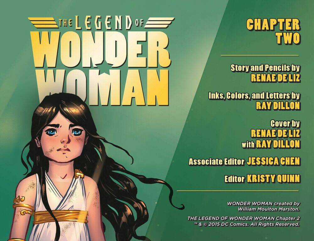The Legend Of Wonder Woman Chapter 2 trang 3