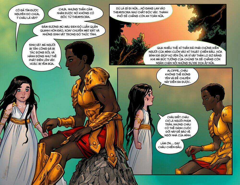 The Legend Of Wonder Woman Chapter 3 trang 21