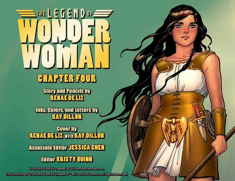 The Legend Of Wonder Woman Chapter 4 trang 2