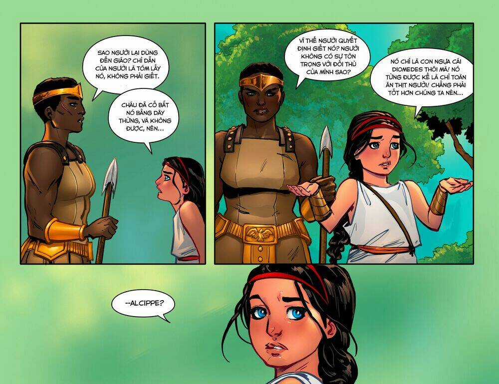 The Legend Of Wonder Woman Chapter 4 trang 9
