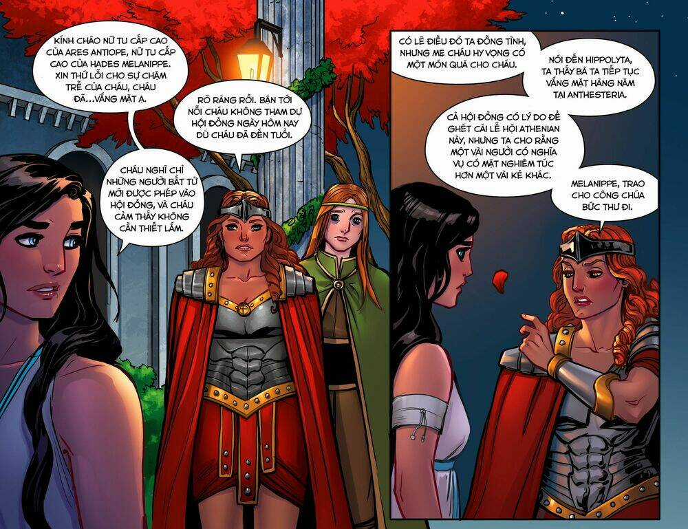 The Legend Of Wonder Woman Chapter 5 trang 9