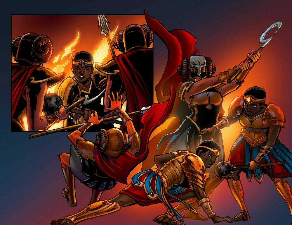 The Legend Of Wonder Woman Chapter 6 trang 10