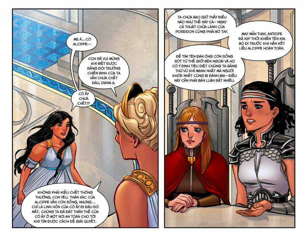The Legend Of Wonder Woman Chapter 6 trang 21