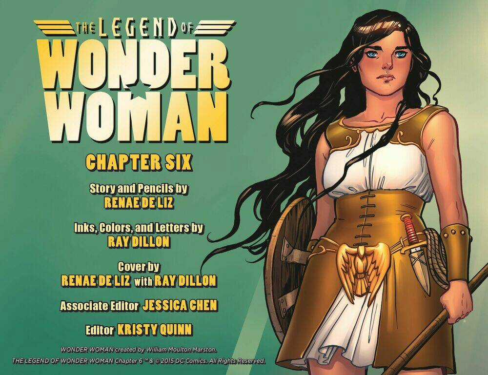 The Legend Of Wonder Woman Chapter 6 trang 3