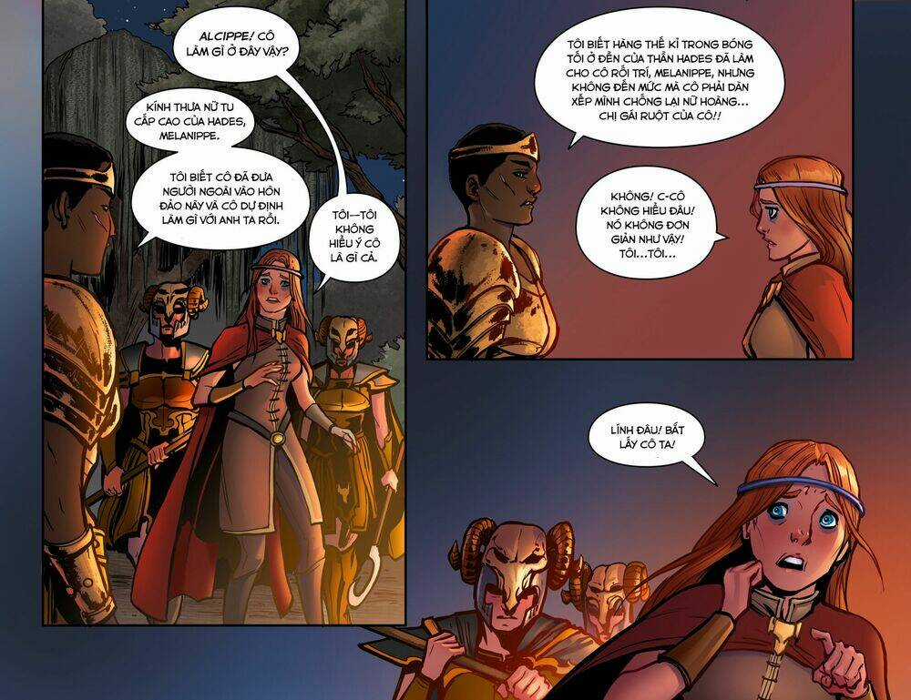 The Legend Of Wonder Woman Chapter 6 trang 9