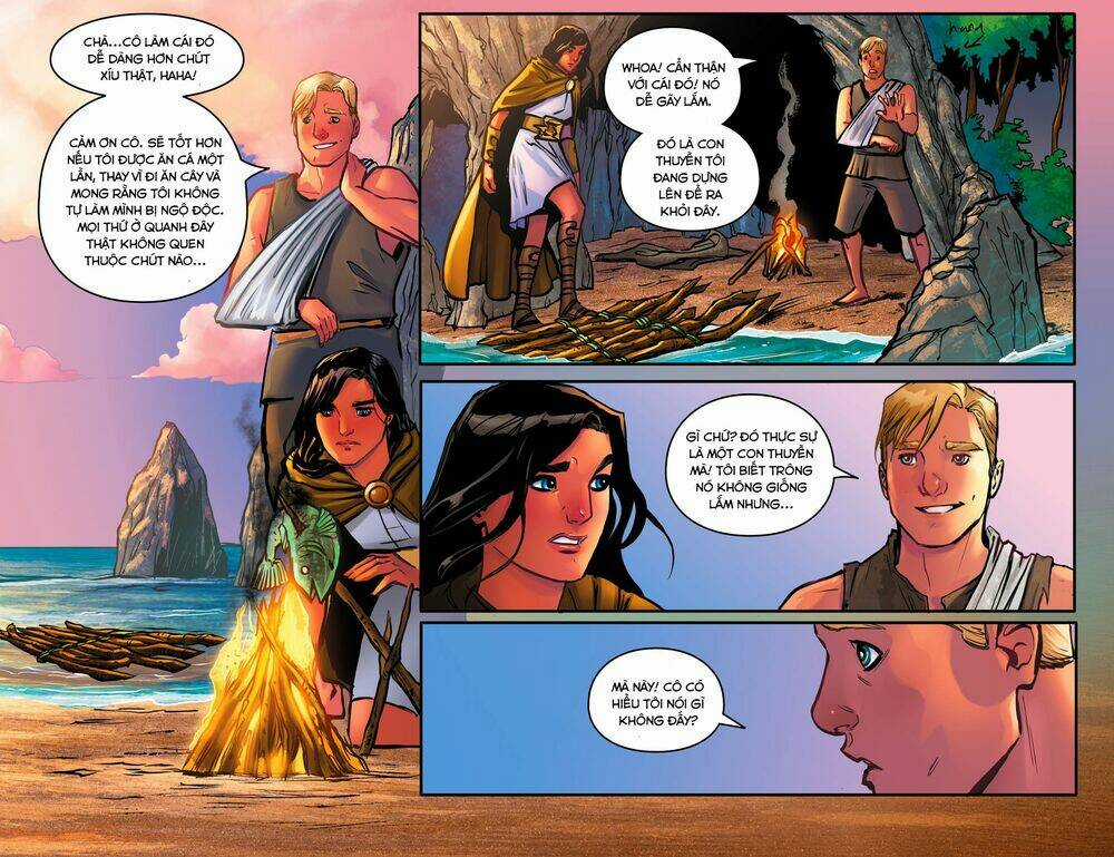 The Legend Of Wonder Woman Chapter 7 trang 11