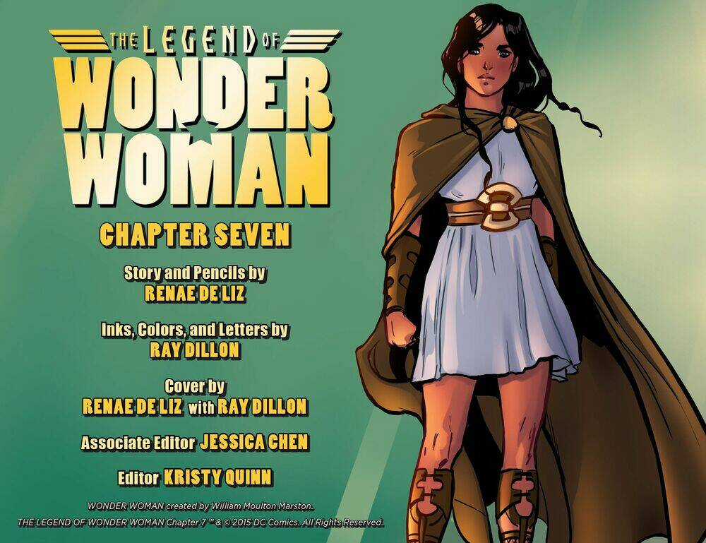 The Legend Of Wonder Woman Chapter 7 trang 3