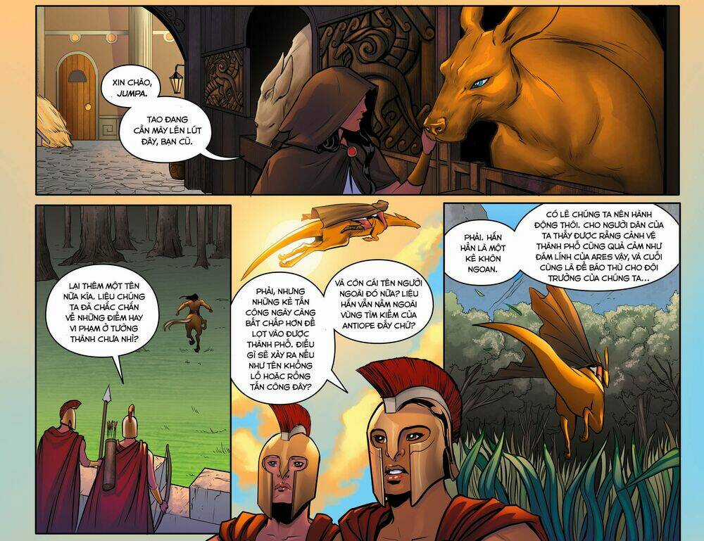 The Legend Of Wonder Woman Chapter 7 trang 5