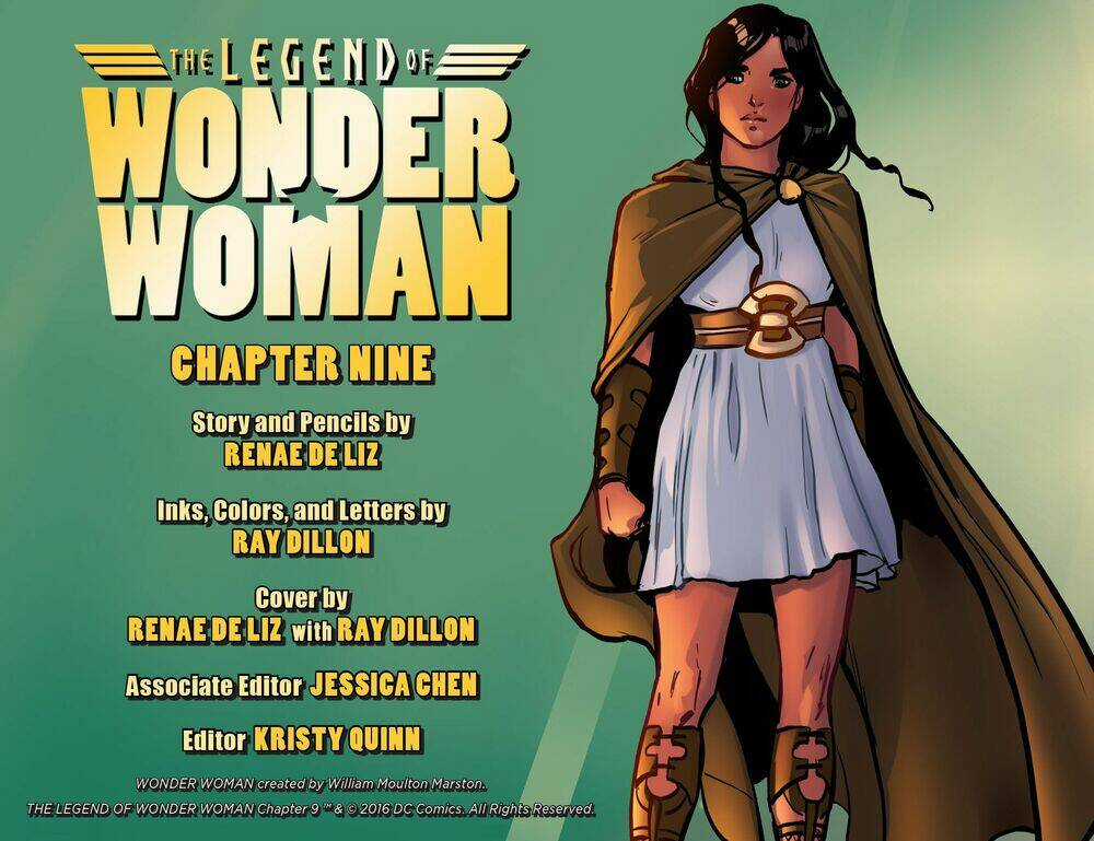 The Legend Of Wonder Woman Chapter 9 trang 3