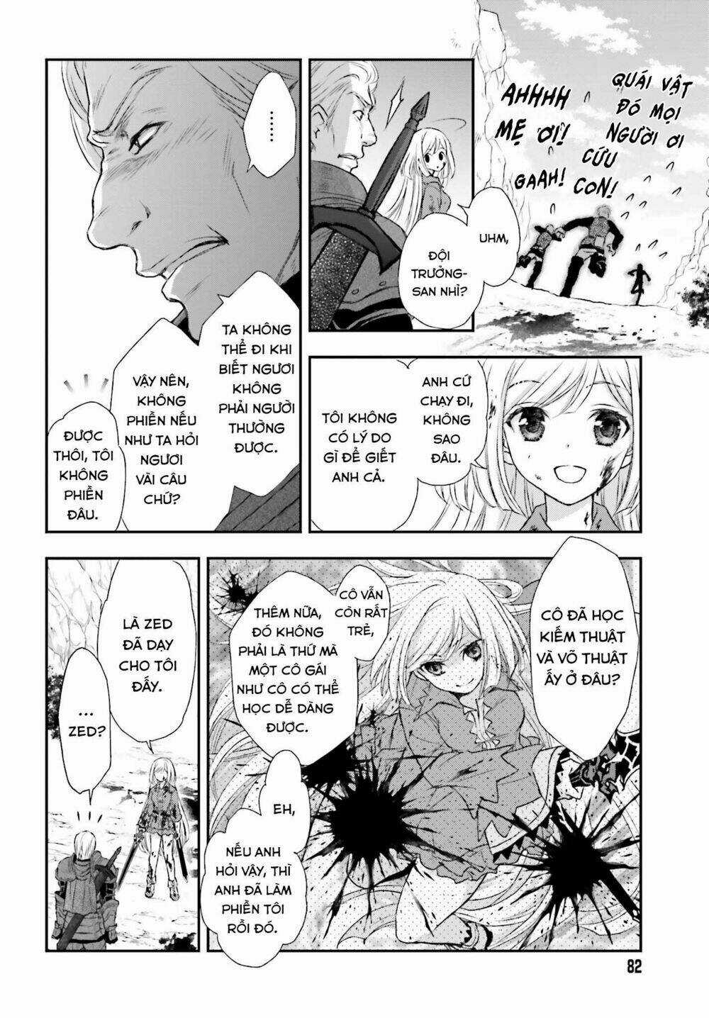 The Little Girl Raised By Death Hold The Sword Of Death Tight Chapter 1 trang 18