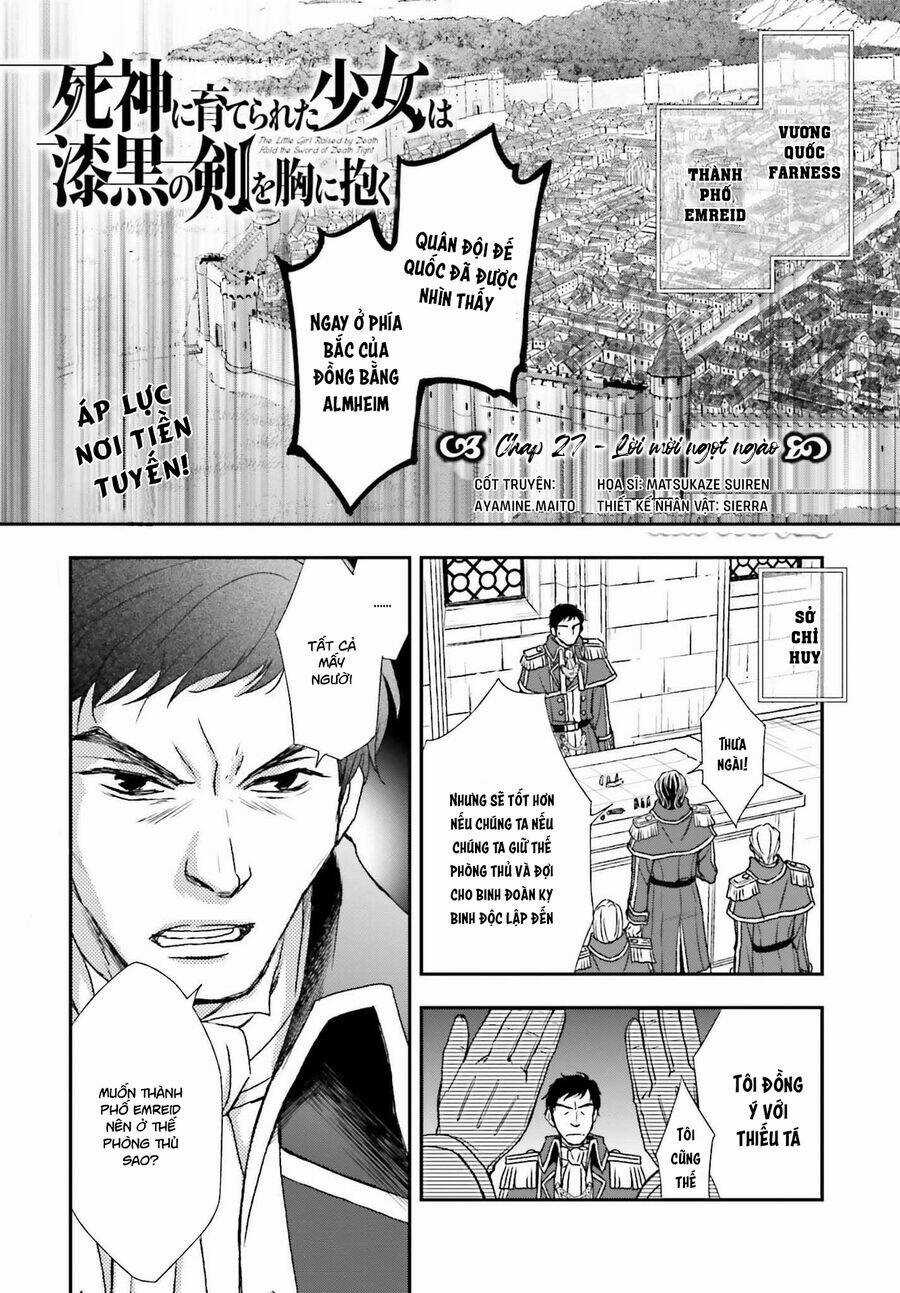 The Little Girl Raised By Death Hold The Sword Of Death Tight Chapter 27 trang 3