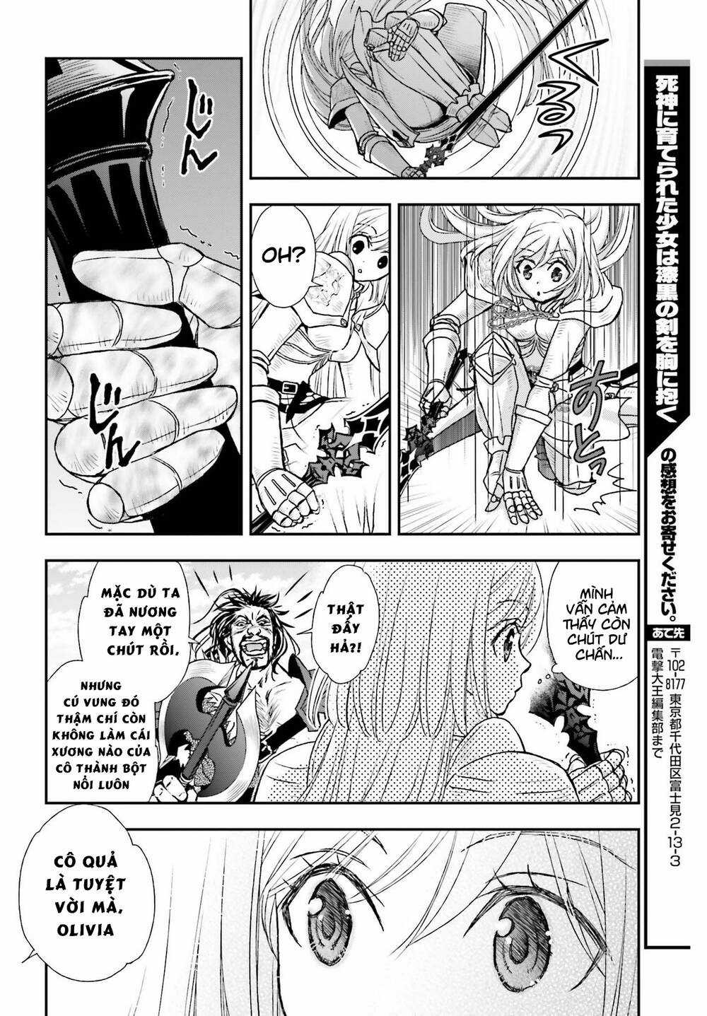 The Little Girl Raised By Death Hold The Sword Of Death Tight Chapter 28 trang 22