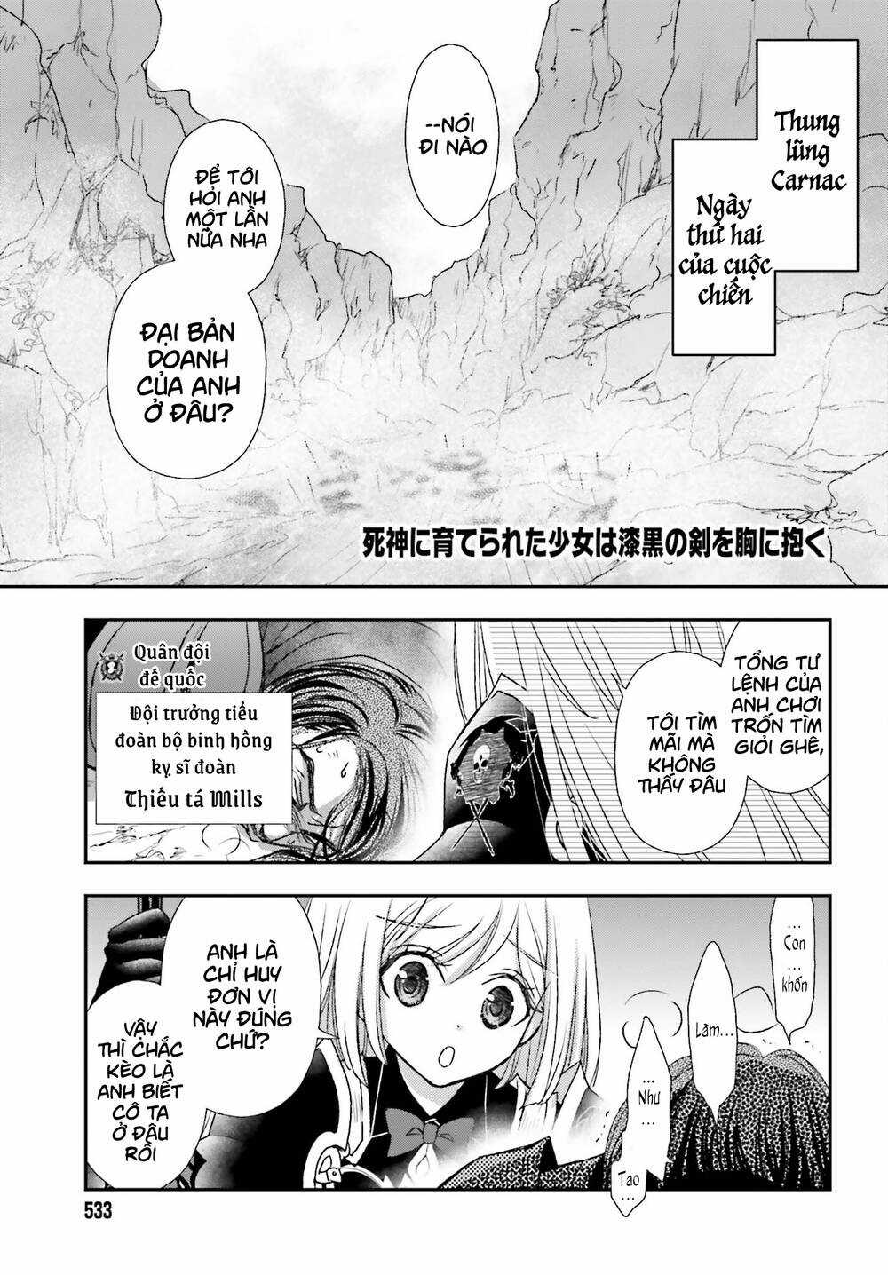 The Little Girl Raised By Death Hold The Sword Of Death Tight Chapter 35 trang 3