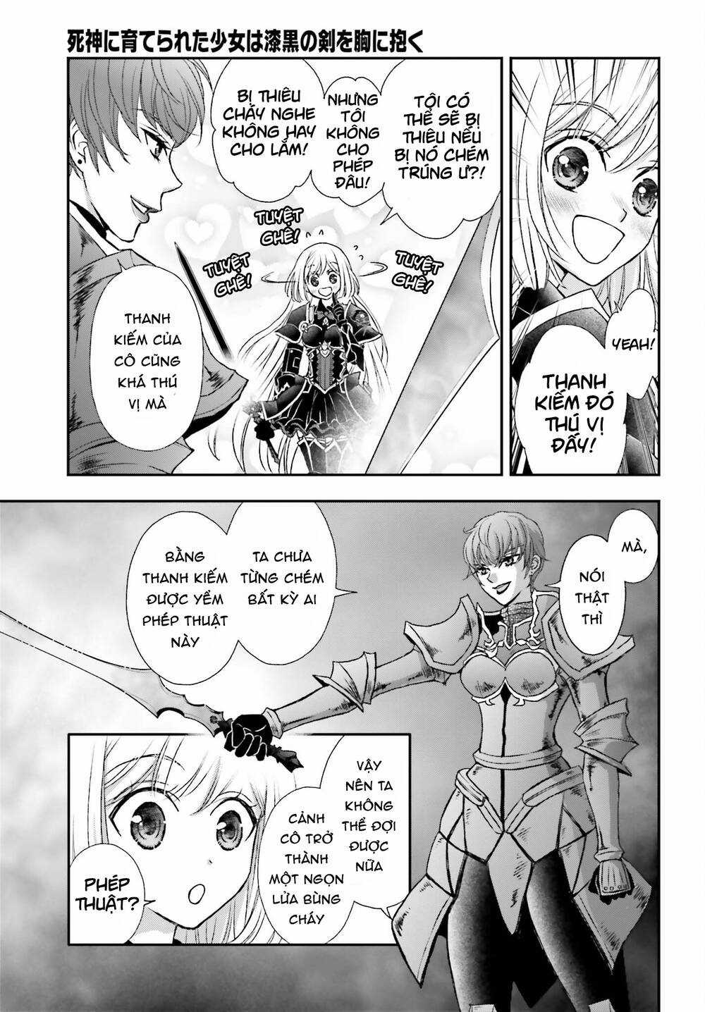 The Little Girl Raised By Death Hold The Sword Of Death Tight Chapter 38 trang 10