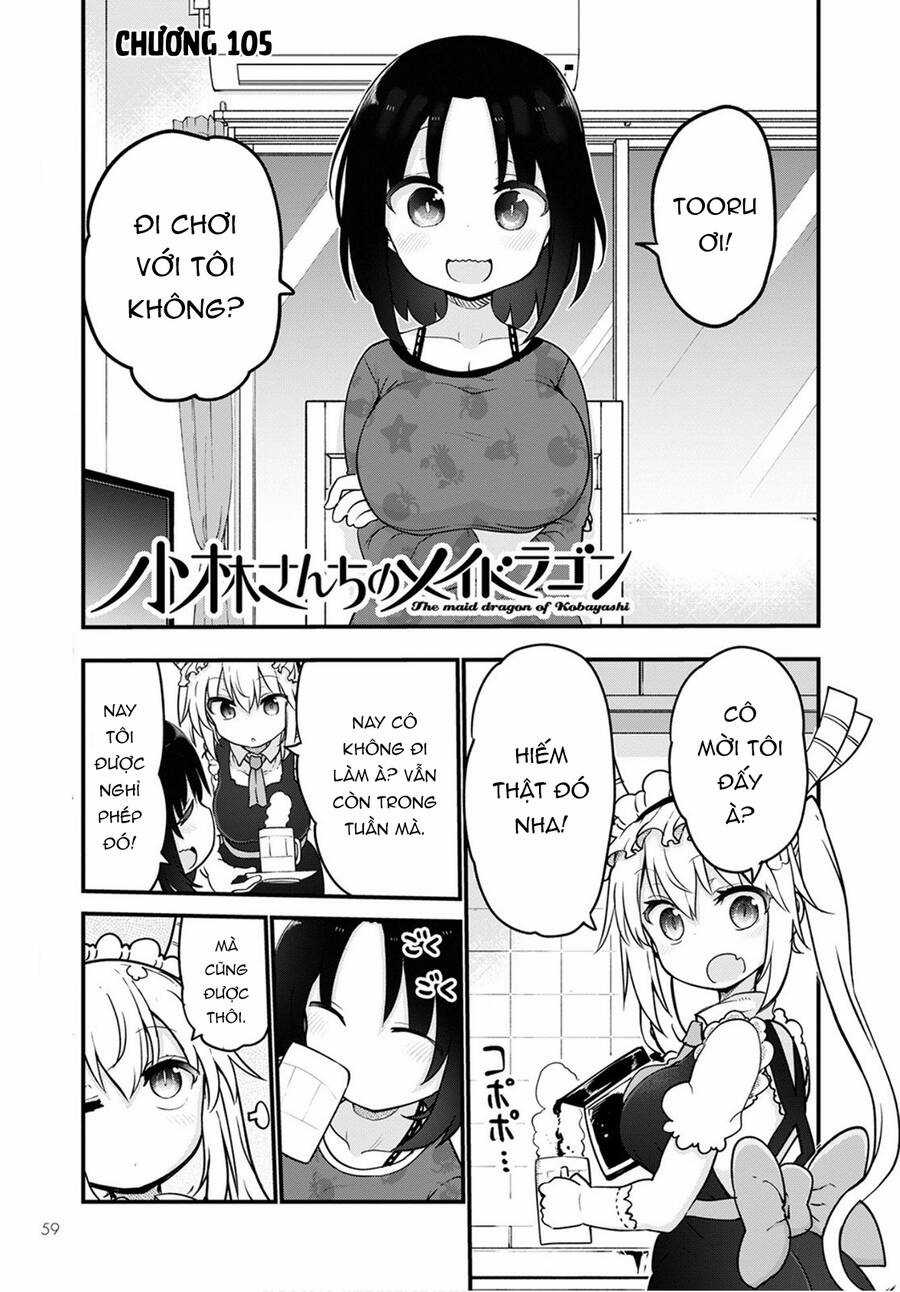 The Maid Dragon Of Kobayashi Chapter 105 trang 1