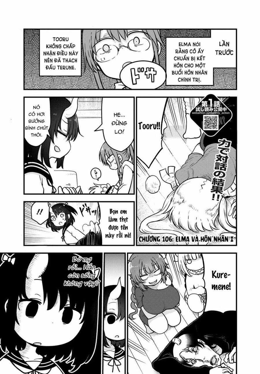 The Maid Dragon Of Kobayashi Chapter 106 trang 1