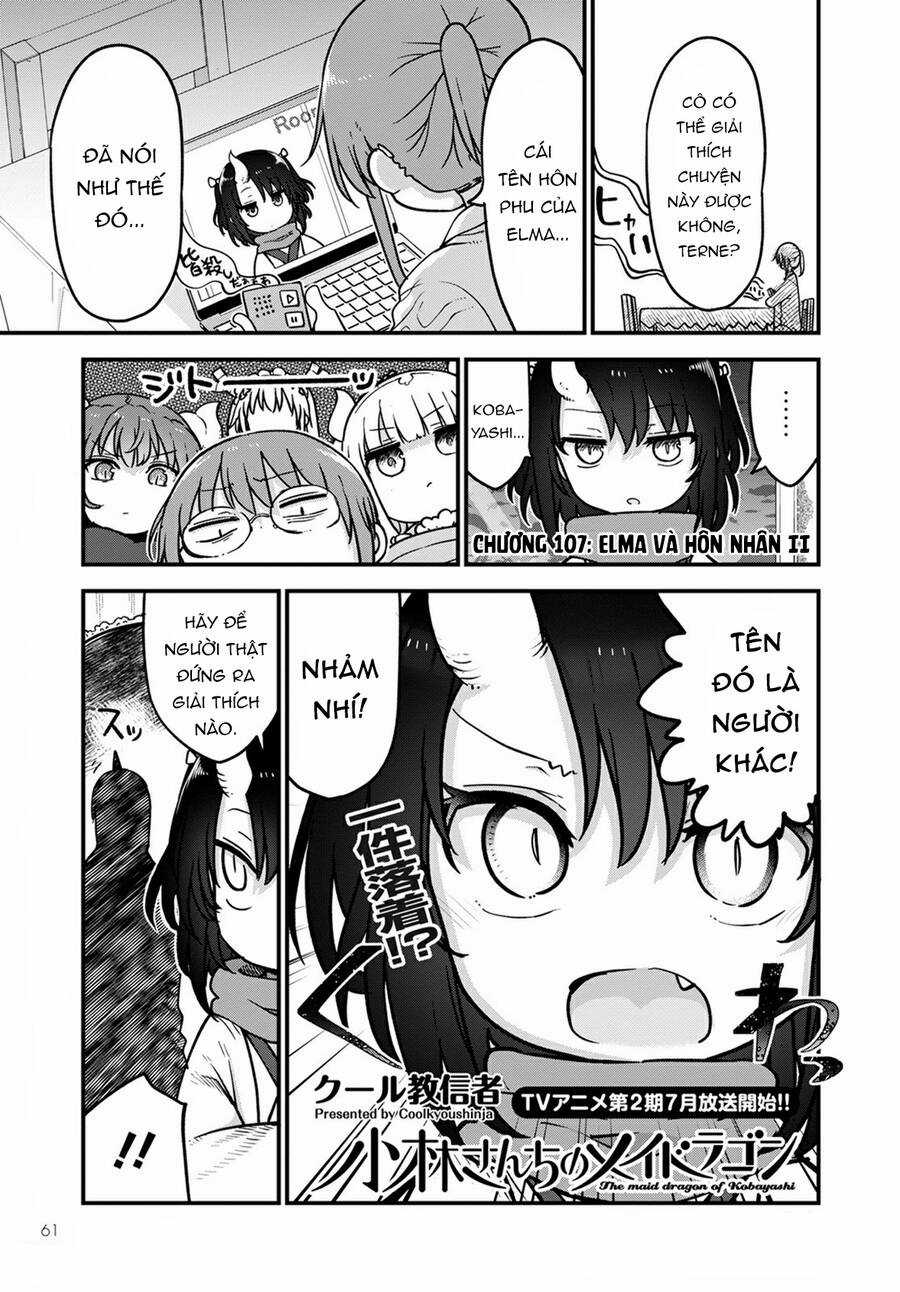 The Maid Dragon Of Kobayashi Chapter 107 trang 1