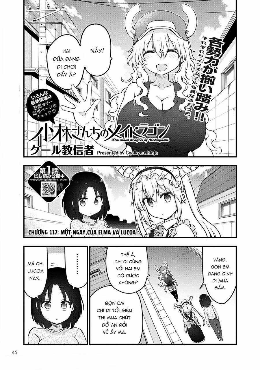 The Maid Dragon Of Kobayashi Chapter 117 trang 1